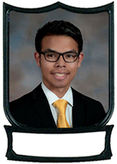 Dimensional Chevron Banner frame option